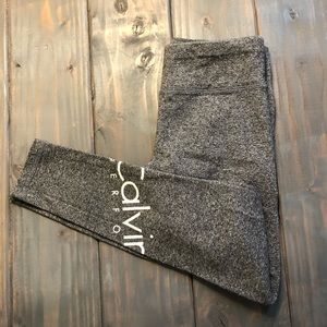 Calvin Klein Performance Grey Legging Small